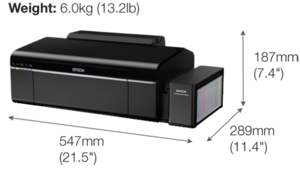 epson l805 printing cost per page
