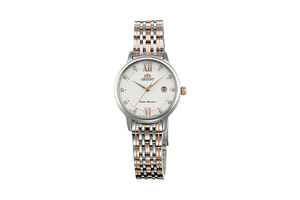 ORIENT: Quartz Classic Watch, Metal Strap - 28.0mm (SZ45001W)