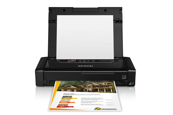 C11CE05302, Impresora Portátil Epson WorkForce WF-100, Inyección de Tinta, Impresoras, Para el trabajo