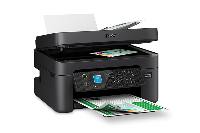 WorkForce WF-2930 Wireless All-in-One Color Inkjet Printer with Built-in Scanner, Copier, Fax and Auto Document Feeder