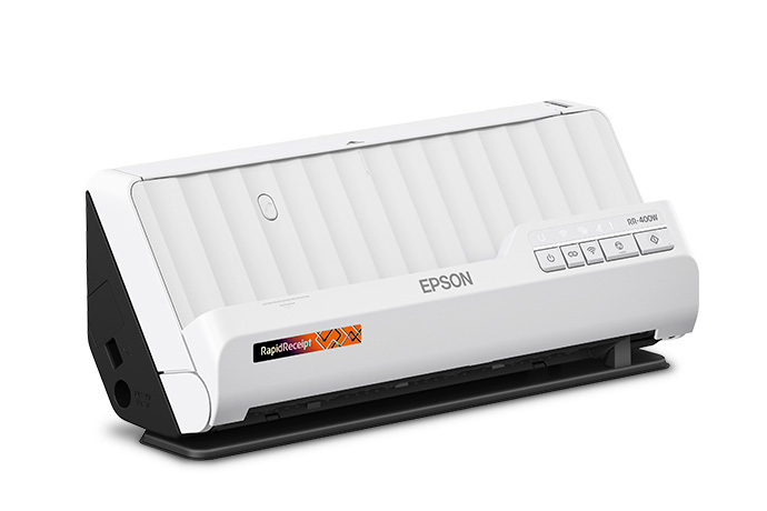 RapidReceipt<sup>&reg;</sup> RR-400W Wireless Compact Desktop Receipt and Document Scanner