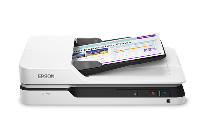 B11B239201 | Epson DS-1630 Flatbed Color Document Scanner 