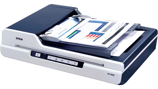 Epson GT-1500 Flatbed Document Scanner with ADF