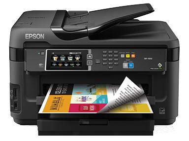 SPT_C11CC98201 | Epson WorkForce WF-7610 | WorkForce Series | Printers | | Epson US