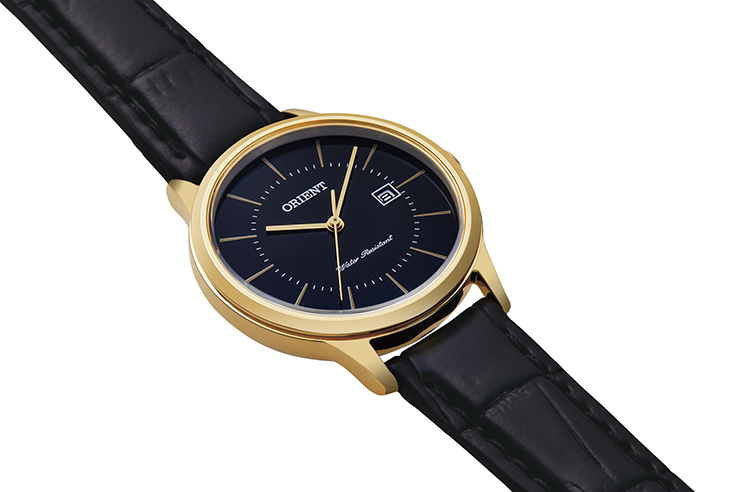 ORIENT: Quartz Contemporary Watch, Leather Strap - 30.0mm (RF-QA0002B)