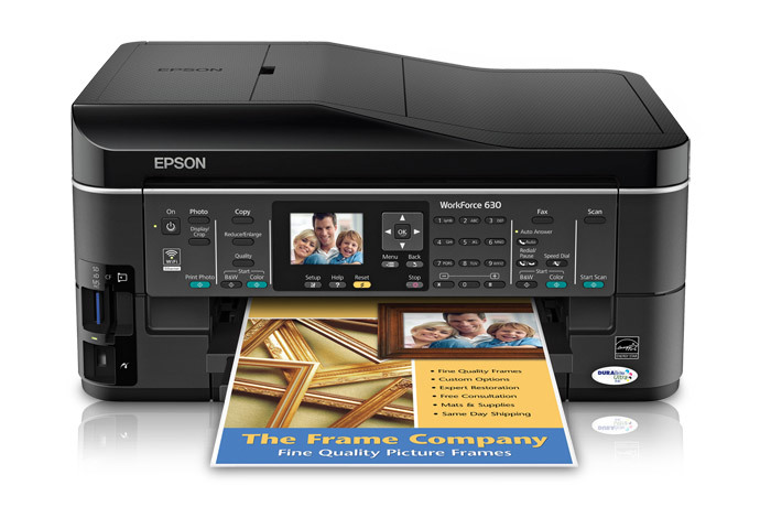Epson WorkForce 630 All in One Printer Inkjet Printers Epson WorkForce 630 All in One Printer Inkjet Printers