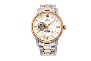 ORIENT: Mechanical Classic Watch, Leather Strap - 42.0mm (RA-AS0007S)