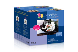 Epson PictureMate Show Digital Frame / Compact Photo Printer - PM 300