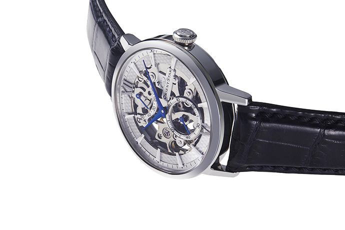 ORIENT STAR: Mechanisch Klassisch Uhr, Krokodilleder Band - 39.0mm (RE-DX0001S)