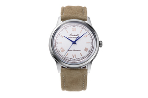 ORIENT: Quartz Classic Watch, Leather Strap - 38.4mm (RA-WK0006S) Limited