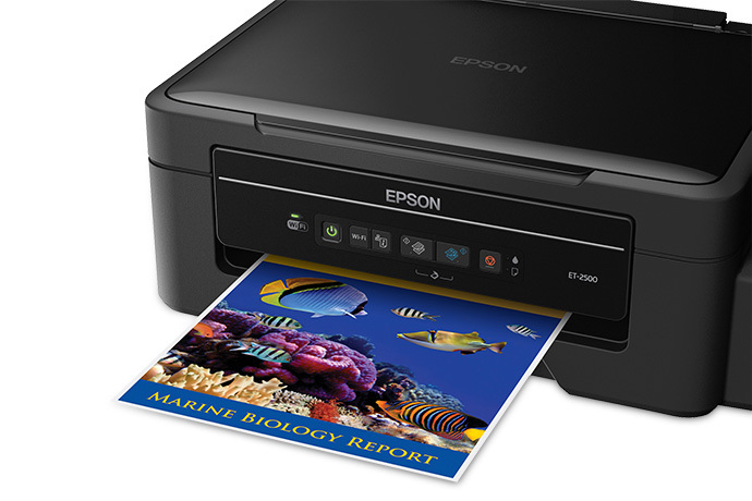 Epson Expression ET-2500 EcoTank All-in-One Printer - Certified ReNew