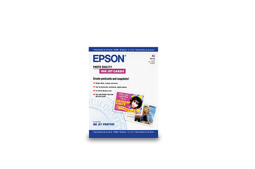 Epson Double-sided photo quality inkjet paper - a4 - 50 sheets Carta  Fotografica A6 C13S400059 Epto