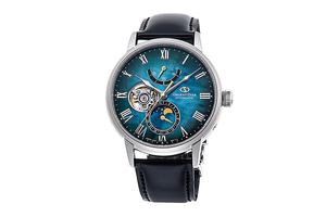ORIENT STAR: Klasyczny zegarek mechaniczny, pasek z kurdybanu — 41,0 mm (RE-AY0111A) Limitowana edycja