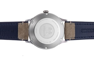 ORIENT: Mechanical Classic Watch, Leather Strap - 42.0mm (RA-AC0P02L)
