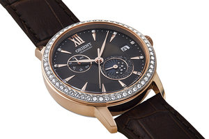 ORIENT: Mechanical Contemporary Watch, Leather Strap - 36.5mm (RA-AK0005Y)