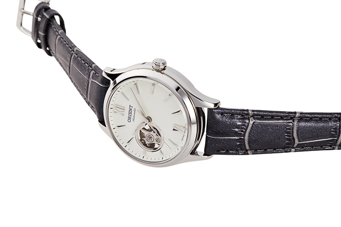 ORIENT: Mechanical Contemporary Watch, Leather Strap - 35.6mm (RA-AG0025S)