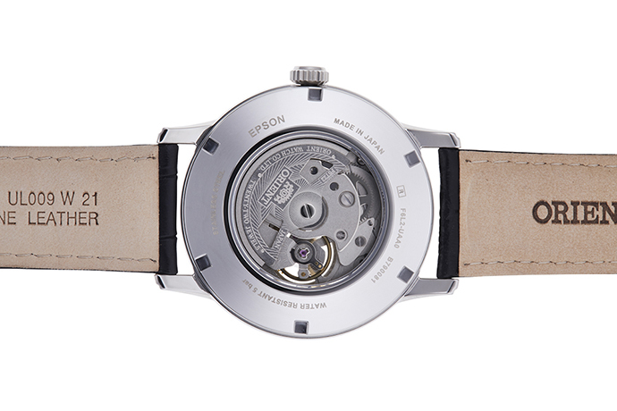 ORIENT: Mechanical Classic Watch, Leather Strap - 42.0mm (RA-AS0011S)