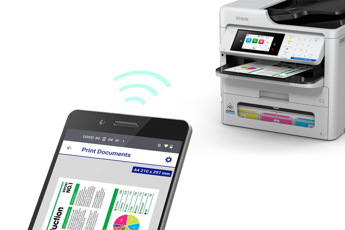 WorkForce Pro EM-C800 Multifunctional Color Printer for Workgroups