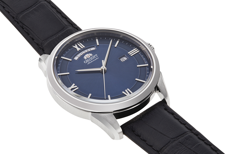 ORIENT: Mechanical Contemporary Watch, Leather Strap - 40.8mm (RA-AX0007L)