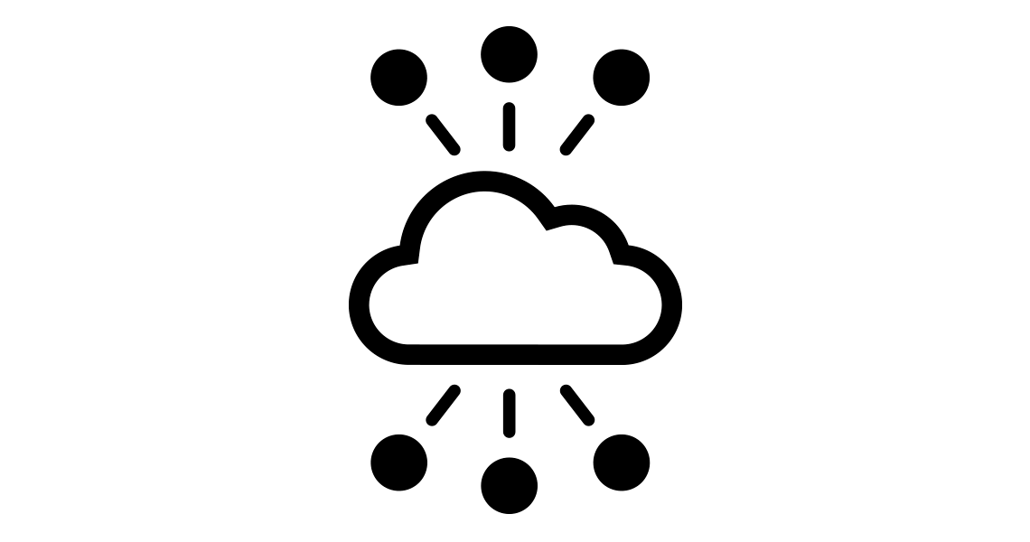 Cloud connection icon