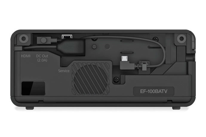 EF-100 Mini-Laser Streaming Projector with Android TV EF-100 Mini-Laser Streaming Projector with Android TV