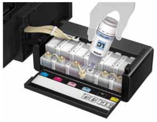 C11CE86501 Epson L805 Wi Fi Photo Ink Tank Printer Ink Tank System 