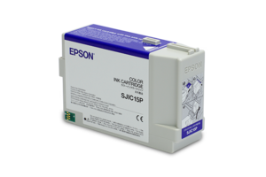 Epson SJIC15P Ink Cartridges for ColorWorks C3400