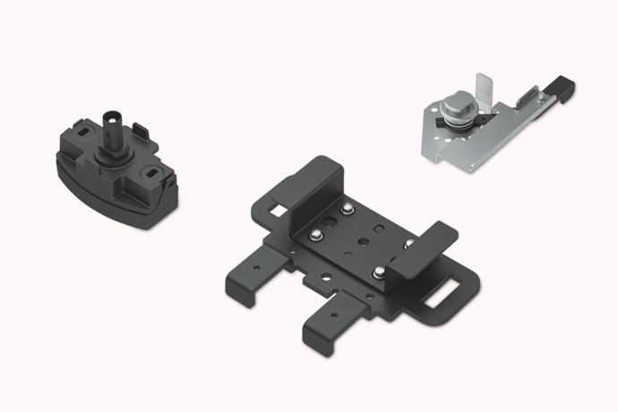 Montaje de Riel Negro para LightScene EV-105 3LCD