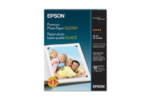 Premium Photo Paper Glossy, 8.5" x 11", 50 sheets