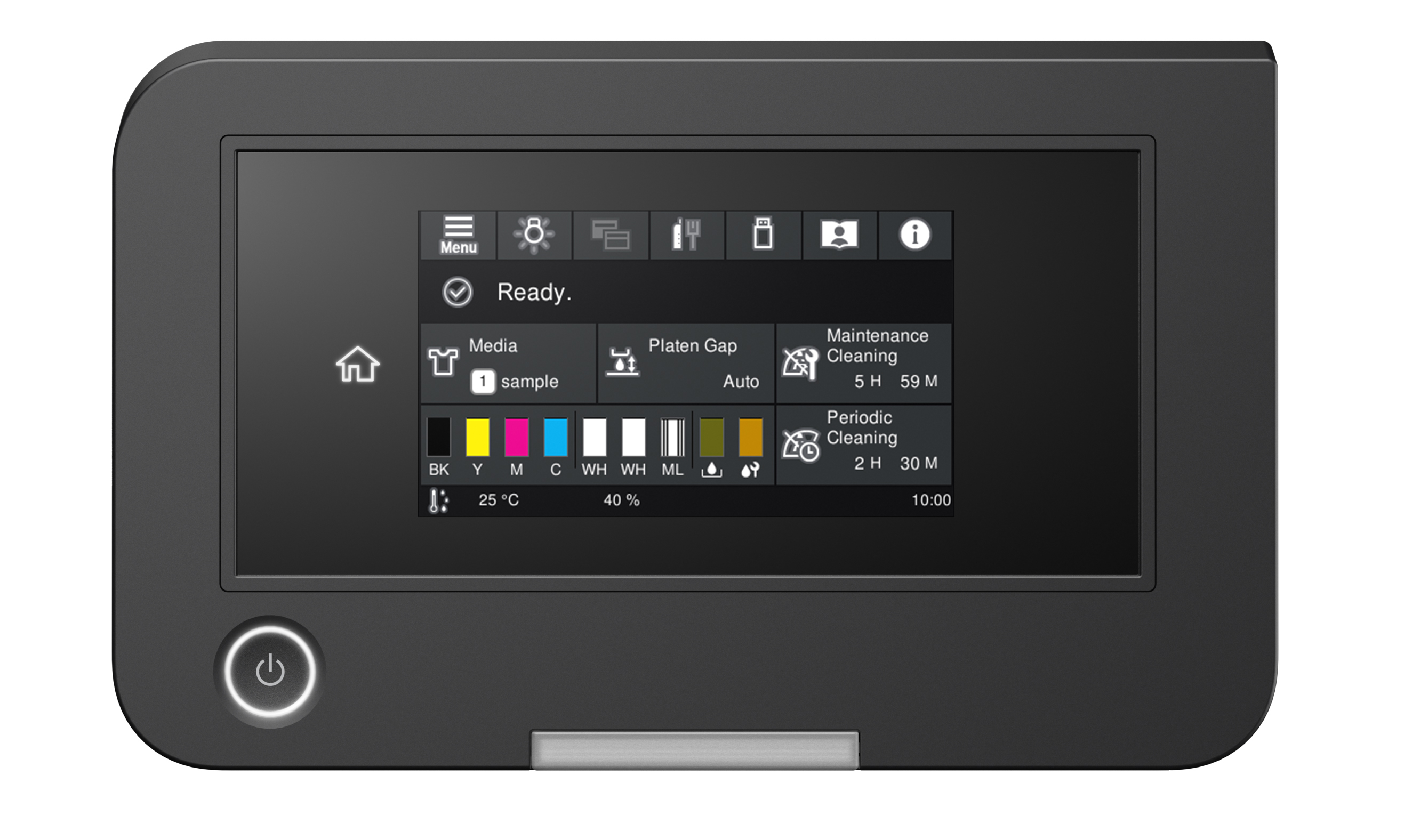 LCD touchscreen display