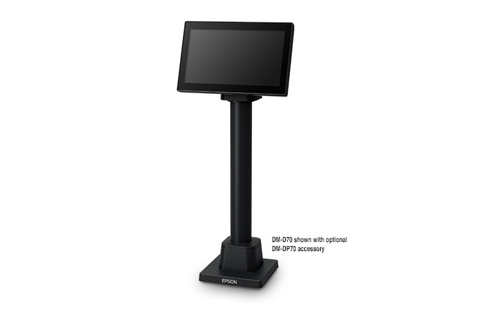 DM-D70 Customer Display with 7-inch Color LCD and USB Connection