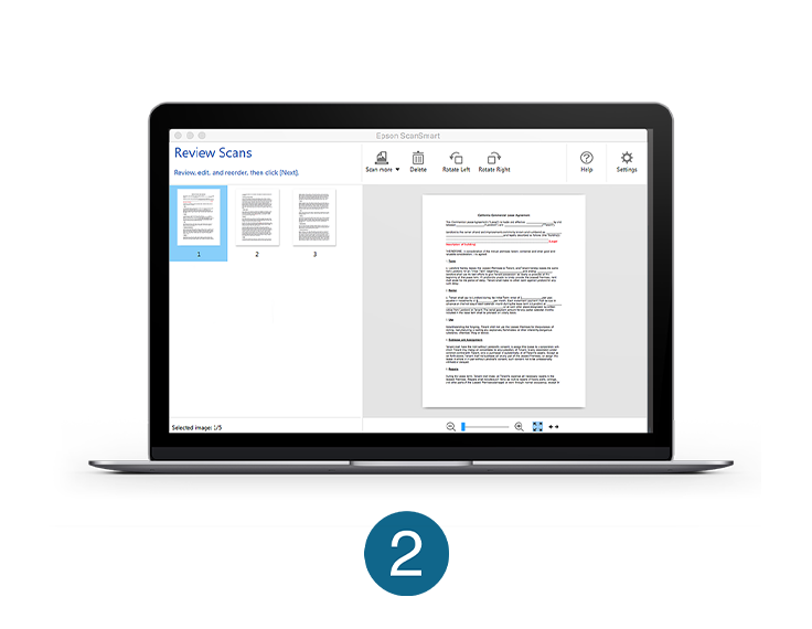 Scansmart Document Scanning Software Epson Us 7158