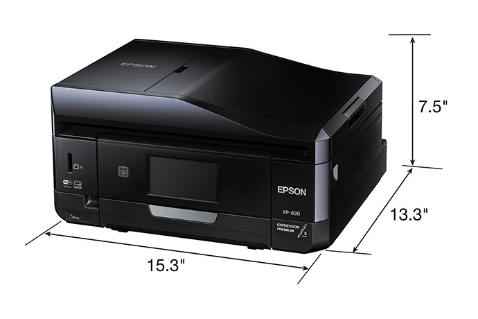 Epson Expression Premium XP-830 Small-in-One All-in-One ...