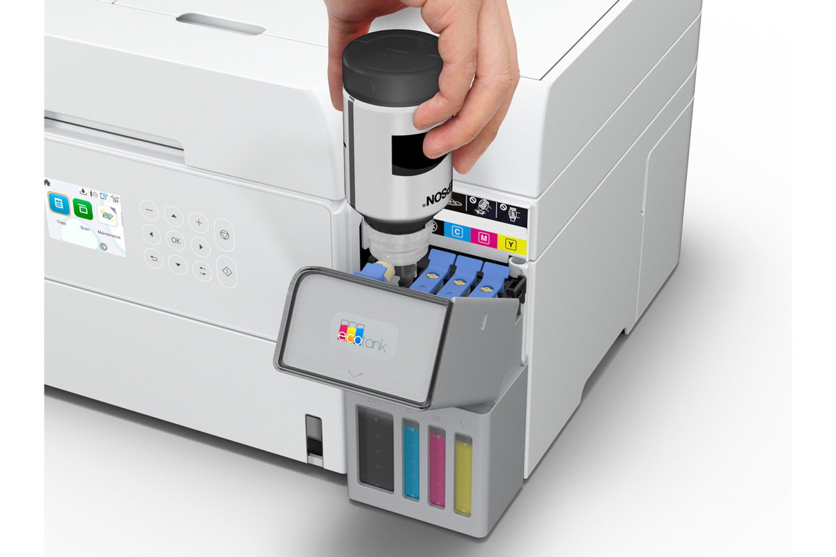 EcoTank ET-3943 Wireless All-in-One Color Supertank Printer – White