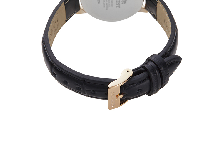 ORIENT: Quartz Contemporary Watch, Leather Strap - 30.0mm (RF-QA0007B)