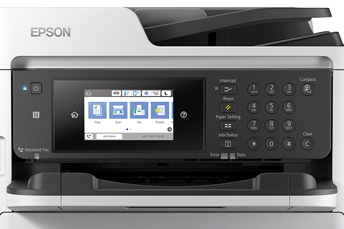 Impresora Epson WorkForce WF-C5810 Multifuncional Wifi Red EPSON