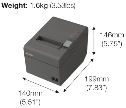 Epson TM-T82II-i Intelligent Thermal POS Receipt Printer