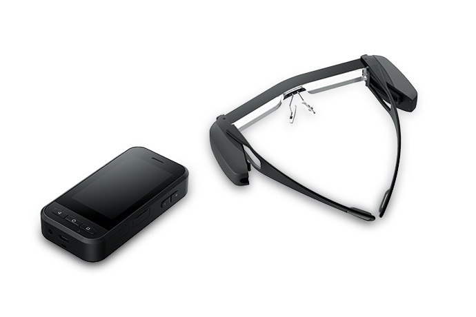 Moverio BT-40S Smart Glasses with Intelligent Touch Controller