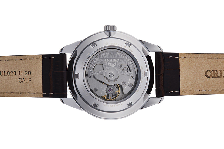ORIENT: Mechanical Contemporary Watch, Leather Strap - 40.8mm (RA-AX0008S)