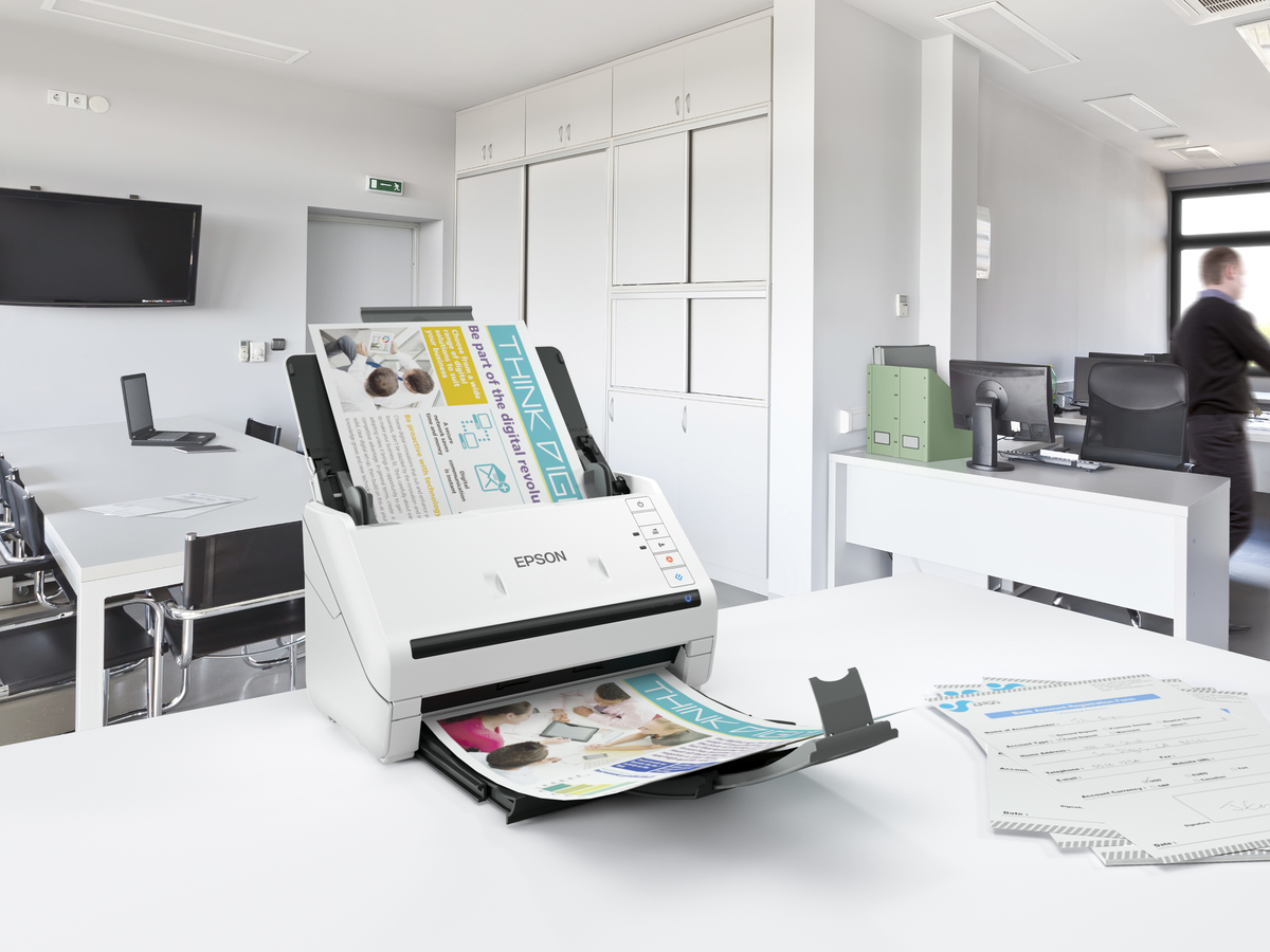 Máy quét tài liệu đảo mặt Epson WorkForce DS-530 A4