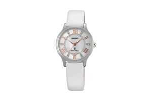 ORIENT: Quartz Contemporary Watch, Leather Strap - 30.5mm (UB9B005W)