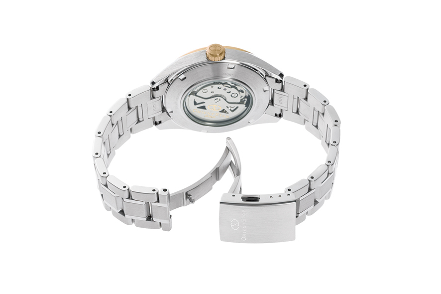ORIENT STAR: Mechanical Contemporary Watch, SUS316L Strap - 41.0mm (RE-AV0124G)