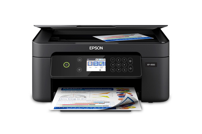 Epson Expression Home XP-4100 All-In-One Inkjet Printer w/ NO INK