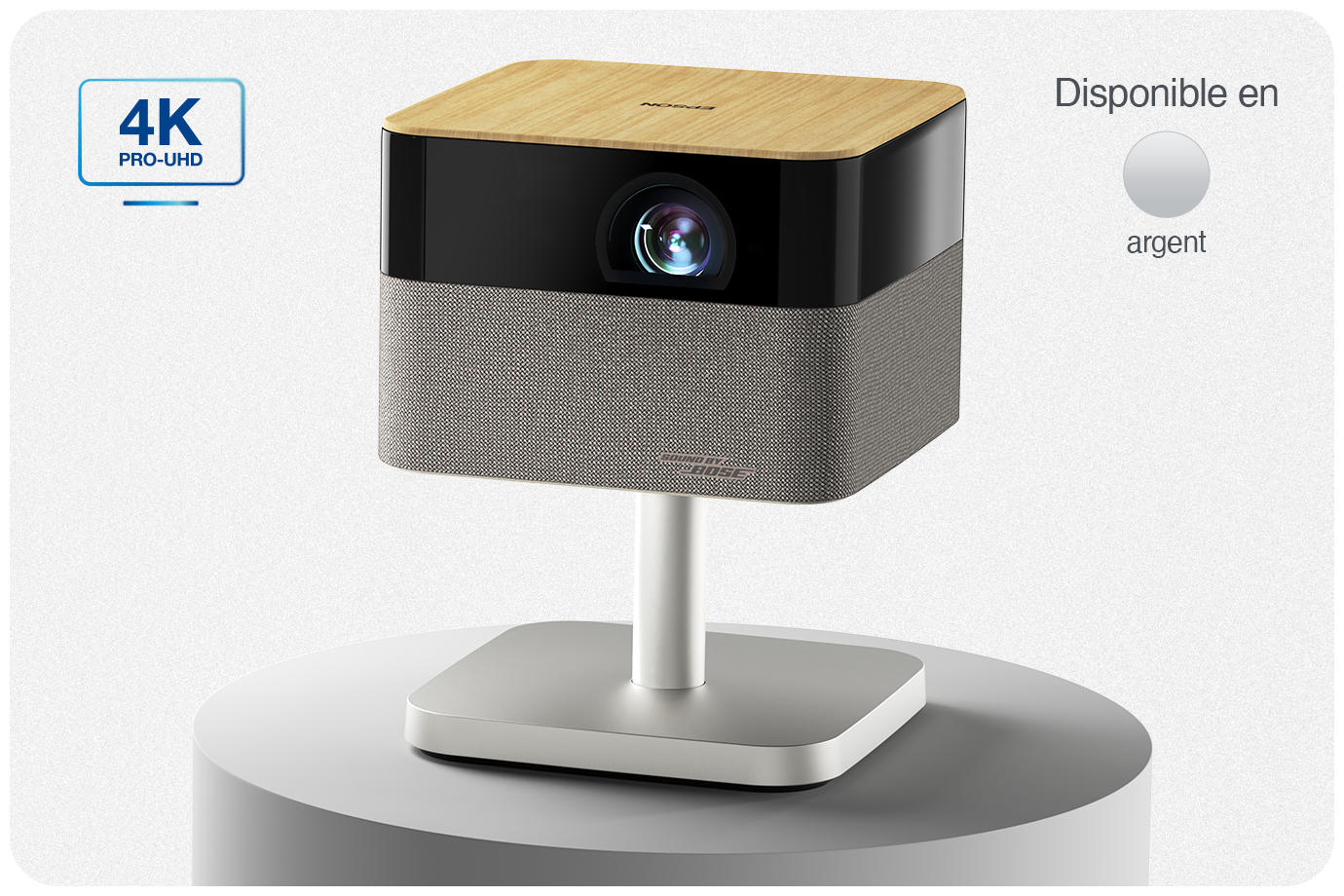 4K PRO-UHD, Disponible en argent