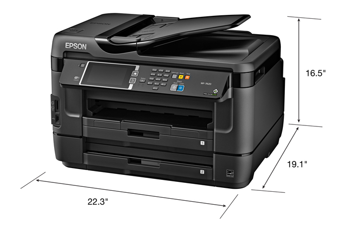 C11CC97201 | Epson WorkForce WF-7620 All-in-One Printer | Inkjet 