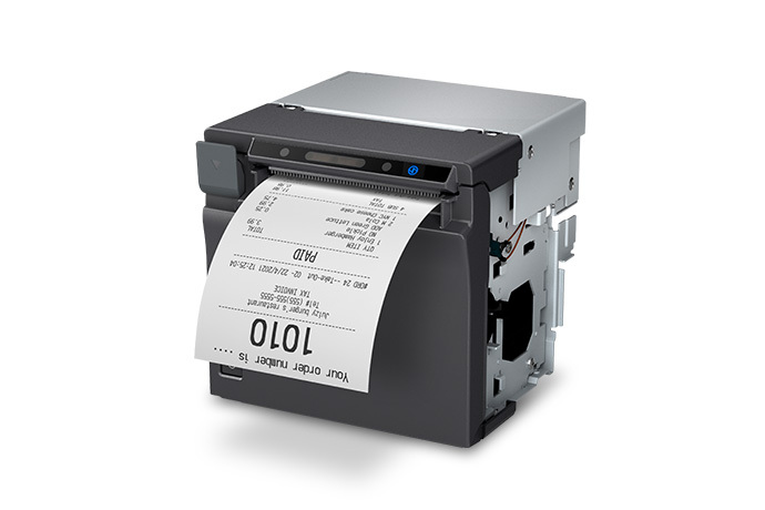 EDS Group 450910 - EPSON TM L100 (101) STAMPANTE PER SCONTRINI LINEA  TERMICA ROTOLO (8 cm) 203 x 203 dpi FINO A 170 mm/sec USB 2.0, GIGABIT LAN,  NFC, RS232 TAGLIERINA NERO 