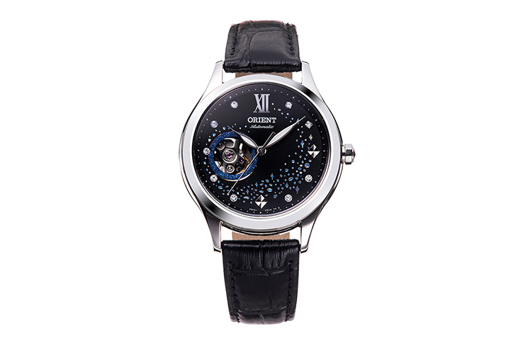 Orient: Mecánico Contemporary Reloj, Cuero Correa - 41.0mm (AG02004B)