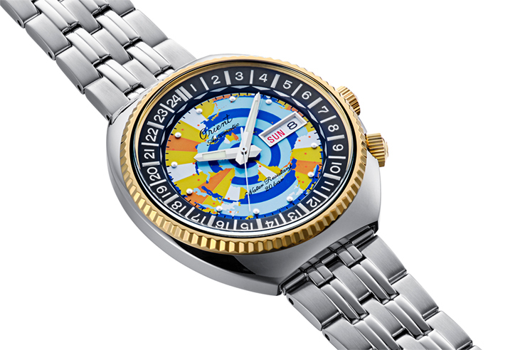 ORIENT: Mechanical Revival Watch, Metal Strap - 43.5mm (RA-AA0E08Y) Limited