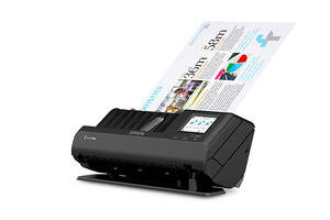 WorkForce ES-C380W Wireless Compact Document Scanner with LCD Touchscreen
