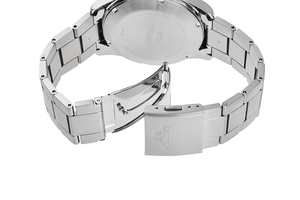 ORIENT: Mechanical Sports Watch, Metal Strap - 42.4mm (RA-AK0402E)
